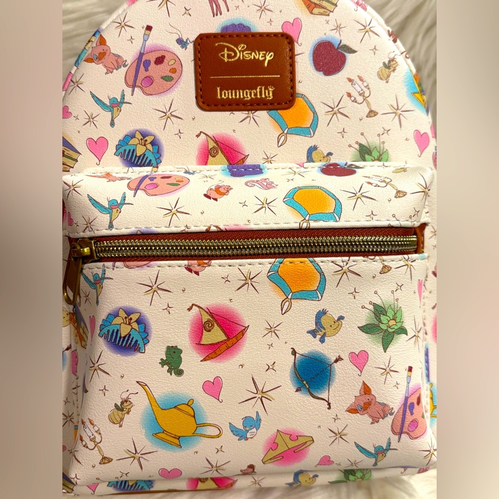 Loungefly Disney Princess Icons & Sidekicks Mini
Backpack NWT - Picture 10 of 16